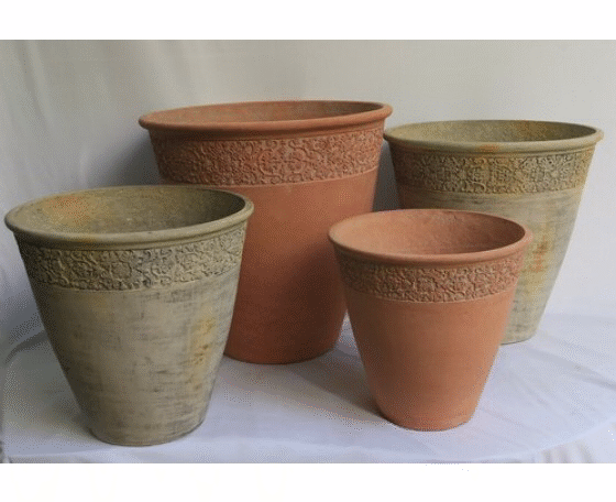 Clay and Cement Planter CO3420