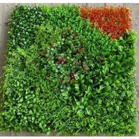 Shrub Multi color Leaves Tiles for Vertical� - Indoor
