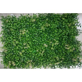 Small Leaves with Tiny Yellow Flowers Tiles - Indoor