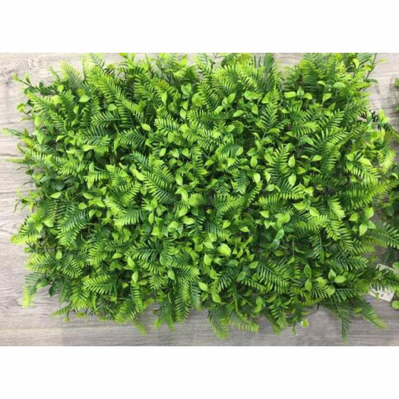 Vertical System Green Leaf Artificial Grass Wall - Artificial Garden