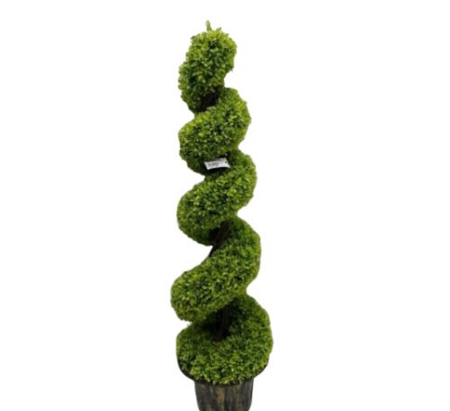 Artificial Spiral Boxwood Oval Grass Plant 2936