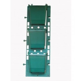 Vertical Garden, Wall Garden Panel Green (1 Frame + 3 Pots)