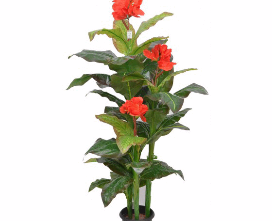 Artificial Canna Tree Real Touch Plant 6'
