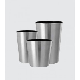 Conical Lip Stainless Steel Planter (Gold)