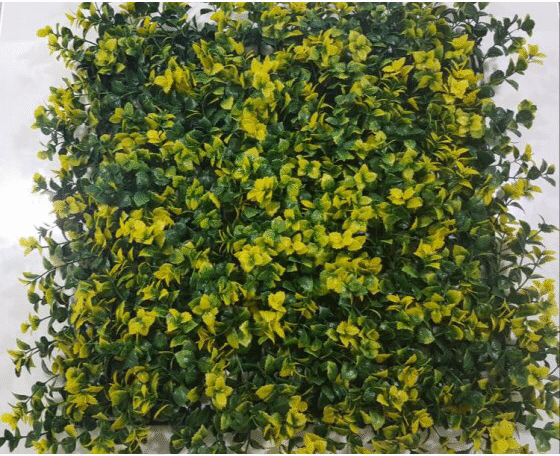 Vertical System Green Leaf Artificial Grass Wal - Indoor