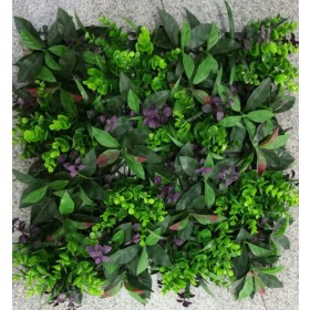 Purple Flower Tiles for Vertical Garden - Outdoor