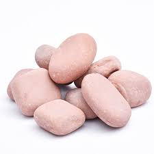 Natural Pebbles (Peach Color, Medium, Unpolished)