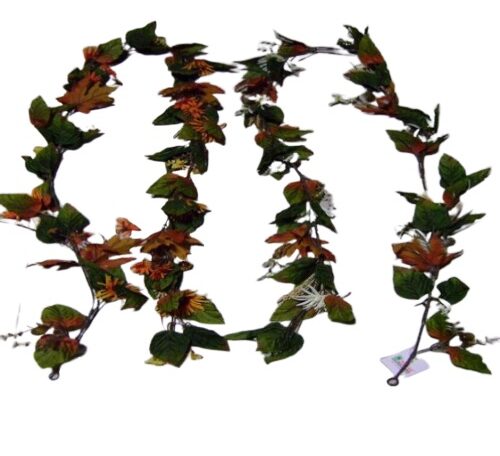Artificial Hanging M/Daisy Mixed Garland 6'