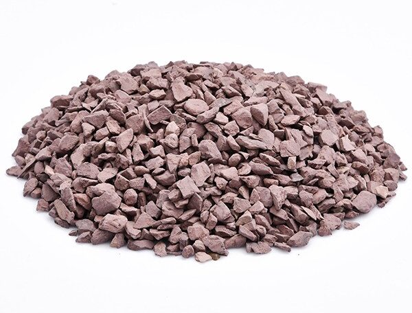 Natural Chips Pebbles (Red, Small, Unpolished) - 1 Kg