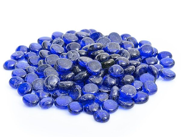 Crystal Pebbles (Blue, Medium) - 1 Kg