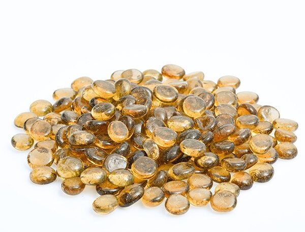 Crystal Pebbles (Yellow, Medium) - 1 Kg