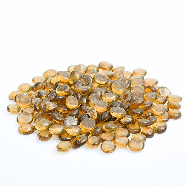 Crystal Pebbles (Yellow, Medium) - 1 Kg